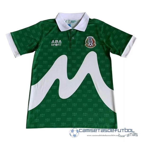 Casa Camiseta Mexico Retro Equipación 1995 Verde