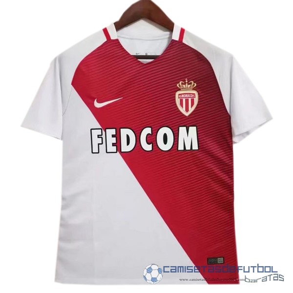 Casa Camiseta Monaco Retro Equipación 2016 2017 Rojo