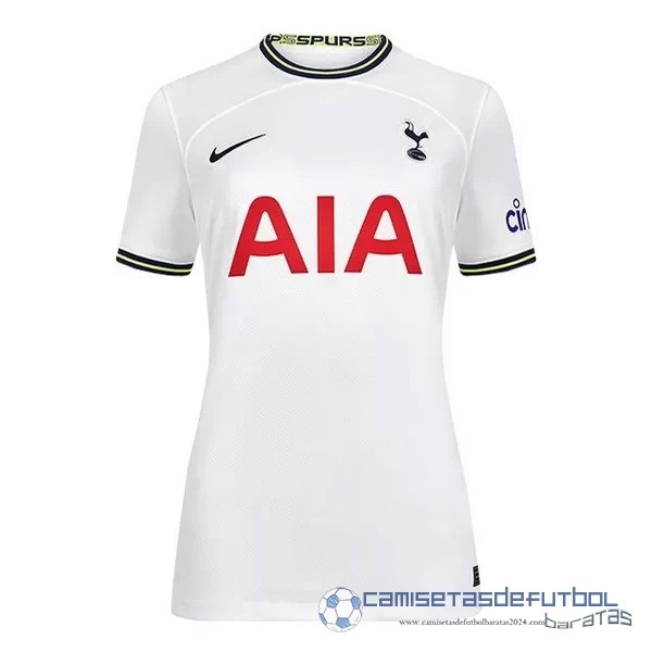 Casa Camiseta Mujer Tottenham Hotspur Equipación 2022 2023 Blanco
