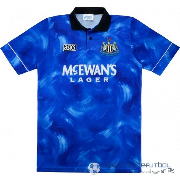 Casa Camiseta Newcastle United Retro Equipación 1993 1995 Azul