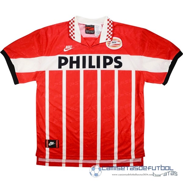 Casa Camiseta PSV Retro Equipación 1995 1996 Rojo Blanco