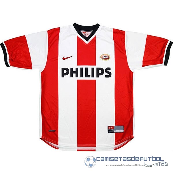 Casa Camiseta PSV Retro Equipación 1998 2000 Rojo Blanco