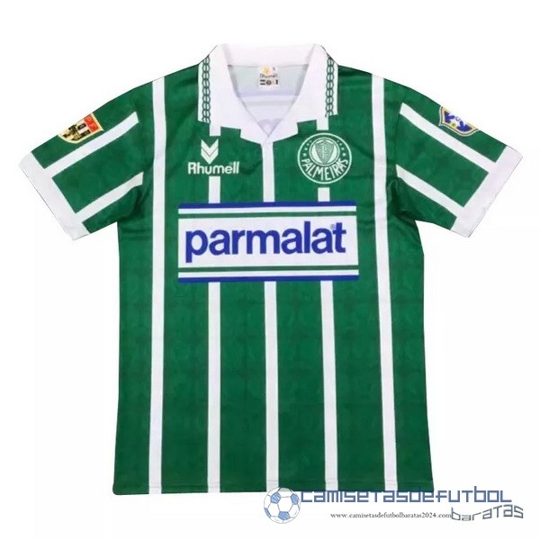 Casa Camiseta Palmeiras Retro Equipación 1993 1994 Verde