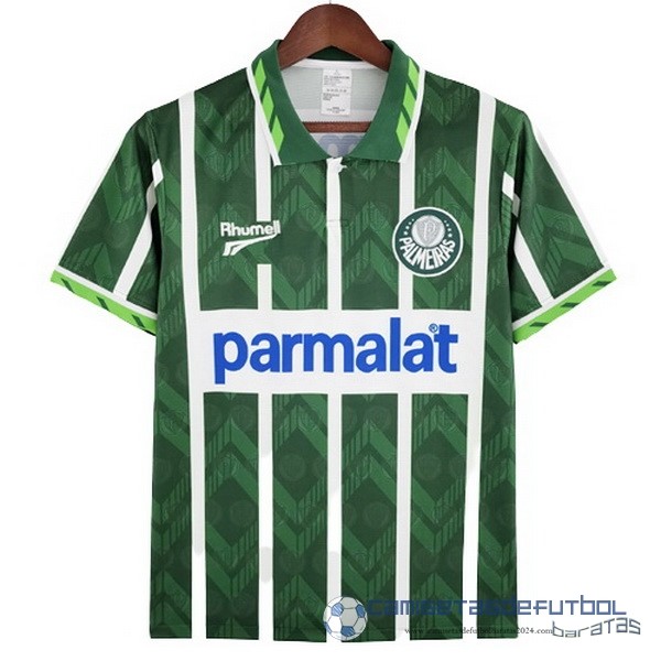 Casa Camiseta Palmeiras Retro Equipación 1996 Verde