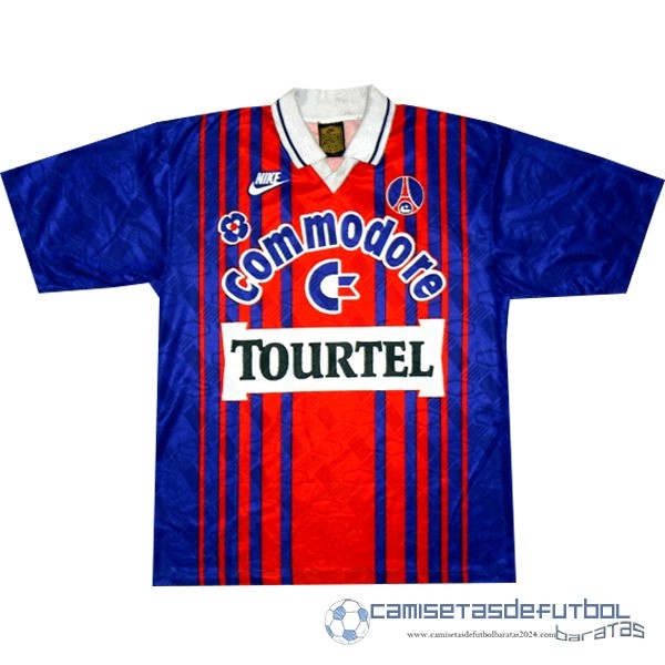 Casa Camiseta Paris Saint Germain Retro Equipación 1993 1994 Azul