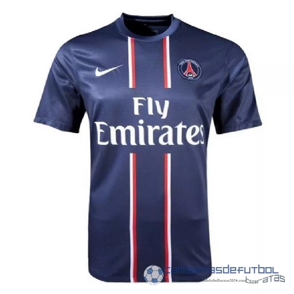 Casa Camiseta Paris Saint Germain Retro Equipación 2012 2013 Azul