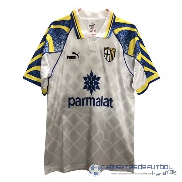 Casa Camiseta Parma Retro Equipación 1995 1997 Blanco