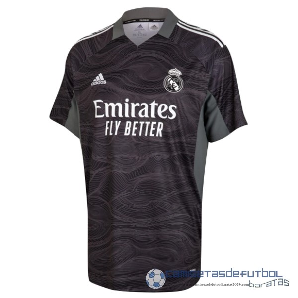 Casa Camiseta Portero Real Madrid Equipación 2021 2022 Negro