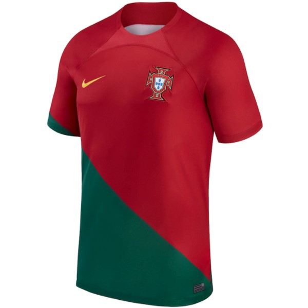 Casa Camiseta Portugal 2022 Rojo