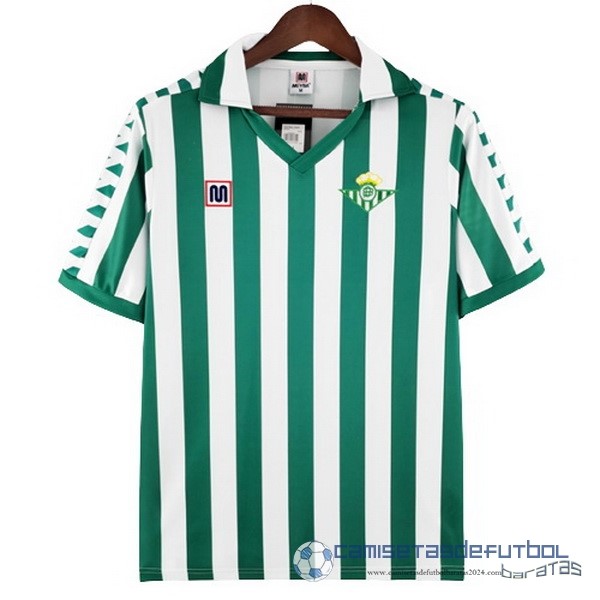 Casa Camiseta Real Betis Retro Equipación 1982 1985 Verde