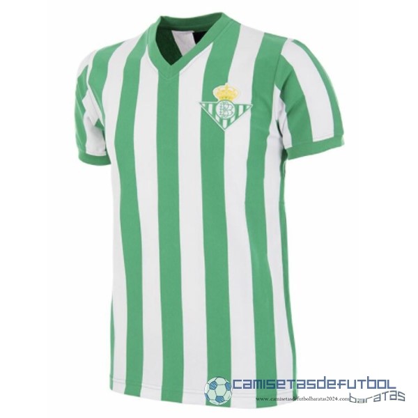 Casa Camiseta Real Betis Retro Equipación 1997 1996 Verde