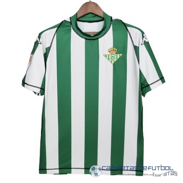 Casa Camiseta Real Betis Retro Equipación 2003 2004 Verde
