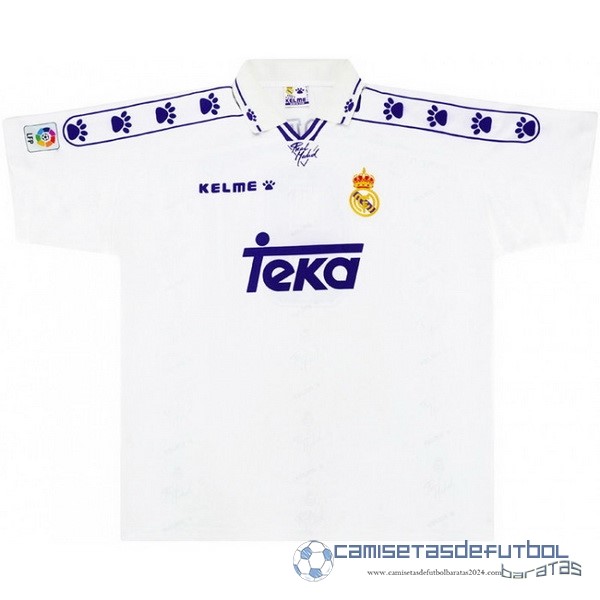 Casa Camiseta Real Madrid Retro Equipación 1994 1996 Blanco