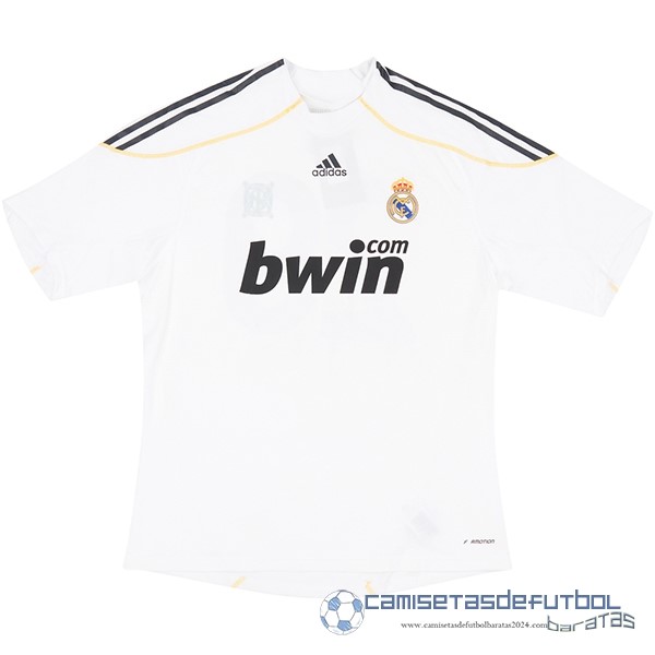 Casa Camiseta Real Madrid Retro Equipación 2009 2010 Blanco