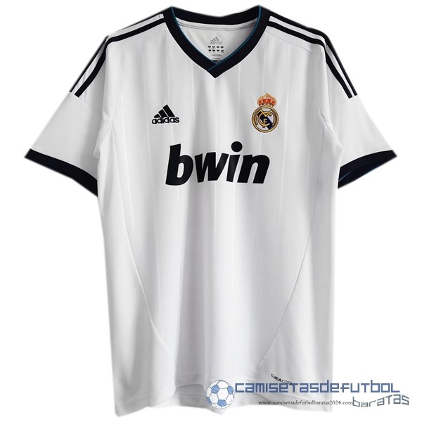 Casa Camiseta Real Madrid Retro Equipación 2012 2013 Blanco