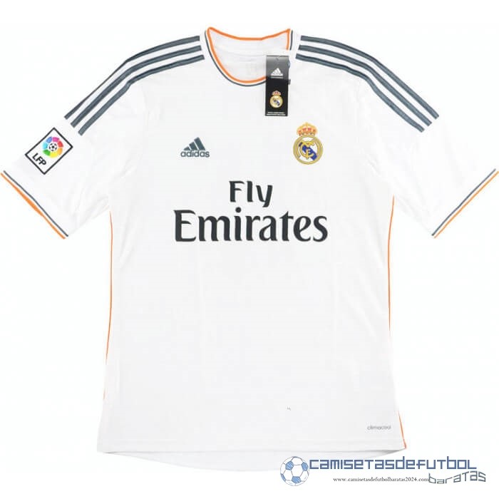 Casa Camiseta Real Madrid Retro Equipación 2013 2014 Blanco