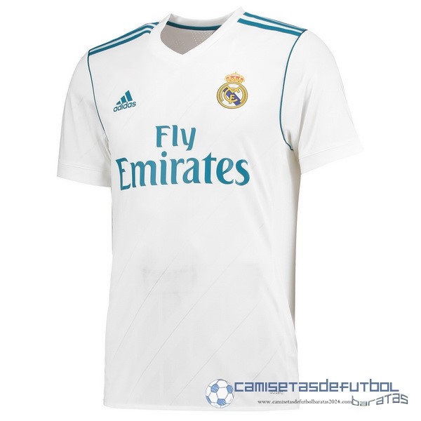 Casa Camiseta Real Madrid Retro Equipación 2017 2018 Blanco
