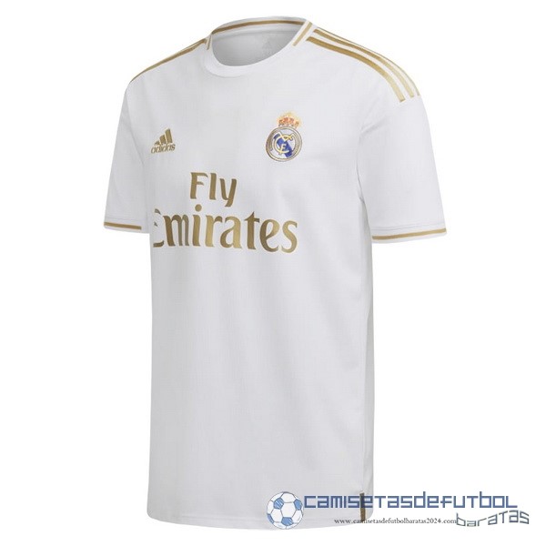 Casa Camiseta Real Madrid Retro Equipación 2019 2020 Blanco