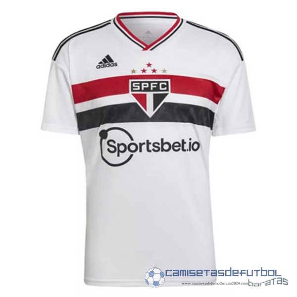 Casa Camiseta São Paulo Equipación 2022 2023 Blanco
