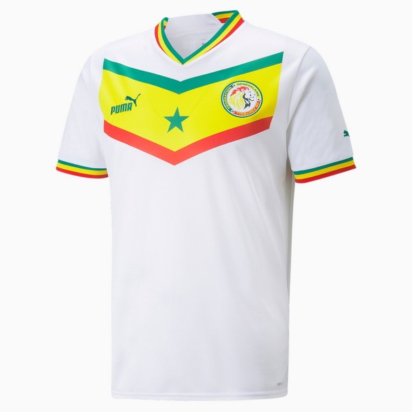 Casa Camiseta Senegal 2022 Blanco