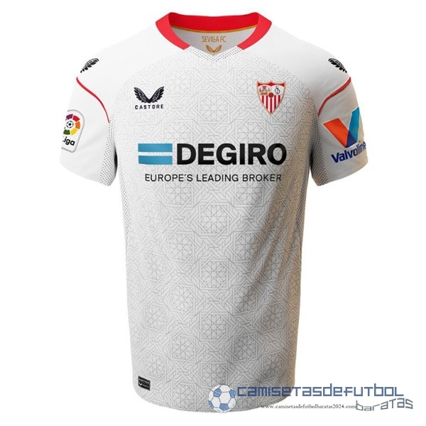 Casa Camiseta Sevilla Equipación 2022 2023 Blanco