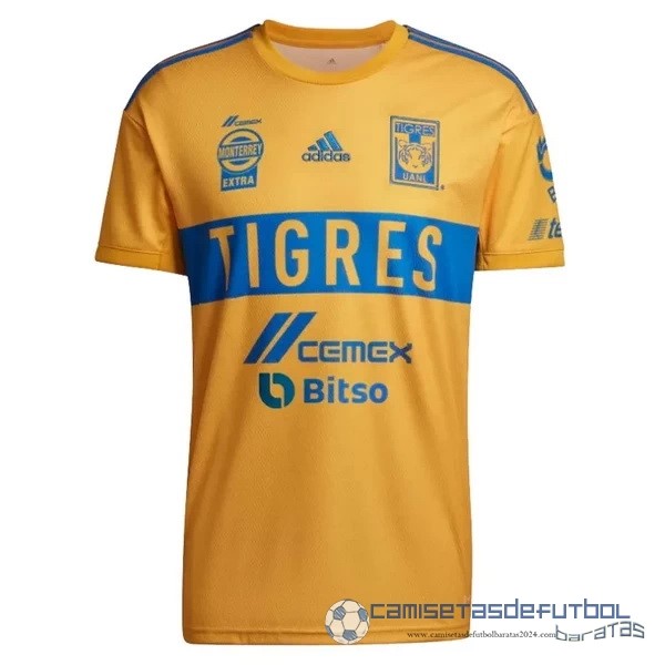 Casa Camiseta Tigres de la UANL Equipación 2022 2023 Amarillo