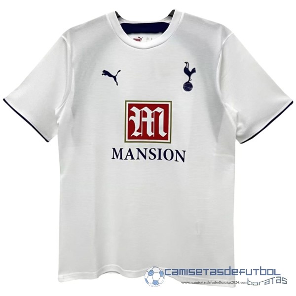 Casa Camiseta Tottenham Hotspur Retro Equipación 2006 2007 Blanco