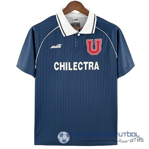Casa Camiseta Universidad De Chile Retro Equipación 1994 1995 Azul