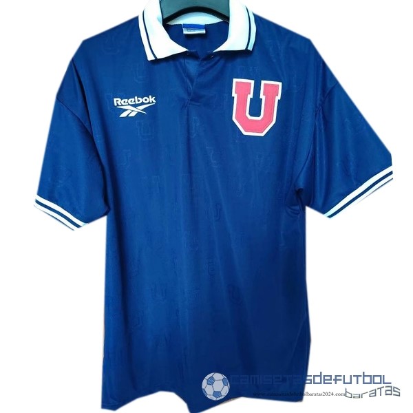 Casa Camiseta Universidad De Chile Retro Equipación 1998 Azul