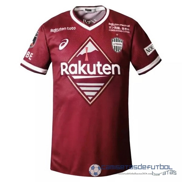 Casa Camiseta Vissel Kobe Equipación 2022 2023 Rojo