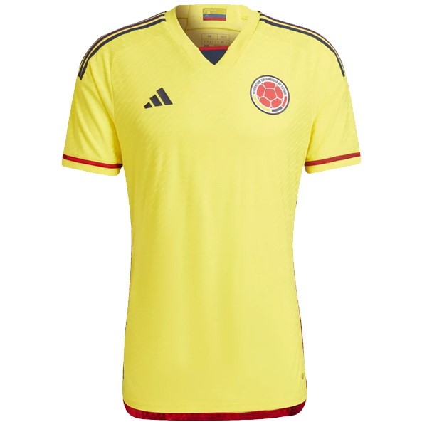 Casa Jugadores Camiseta Colombia 2022 Amarillo