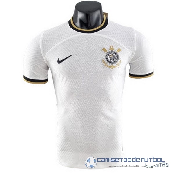 Casa Jugadores Camiseta Corinthians Paulista Equipación 2022 2023 Blanco