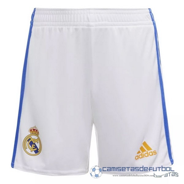 Casa Pantalones Real Madrid Equipación 2021 2022 Blanco