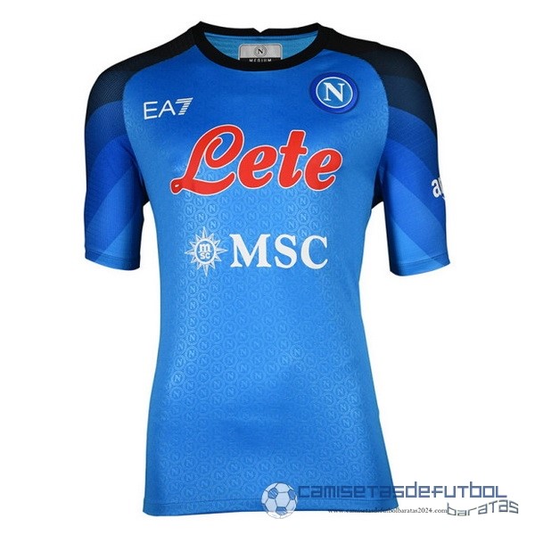 Casa Tailandia Camiseta Napoli Equipación 2022 2023 Azul