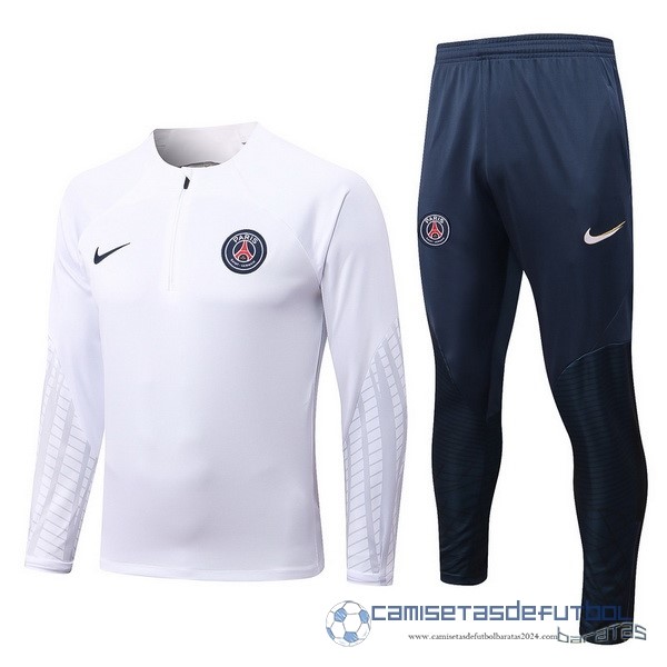 Chandal Paris Saint Germain Equipación 2022 2023 Blanco I Azul