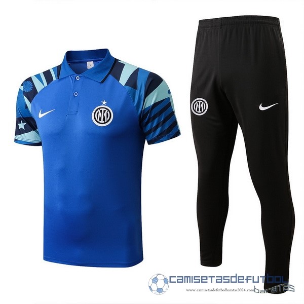 Conjunto Completo Polo Inter Milán Equipación 2022 2023 Azul Negro