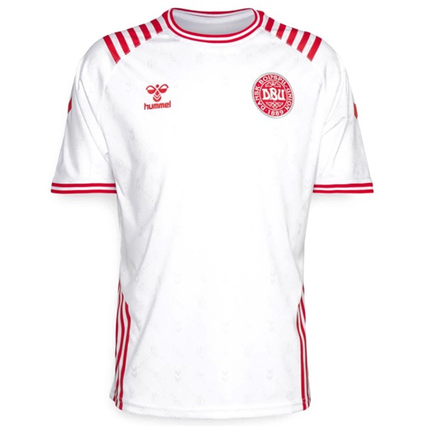 Edición Limitada Camiseta Dinamarca 2022 Blanco