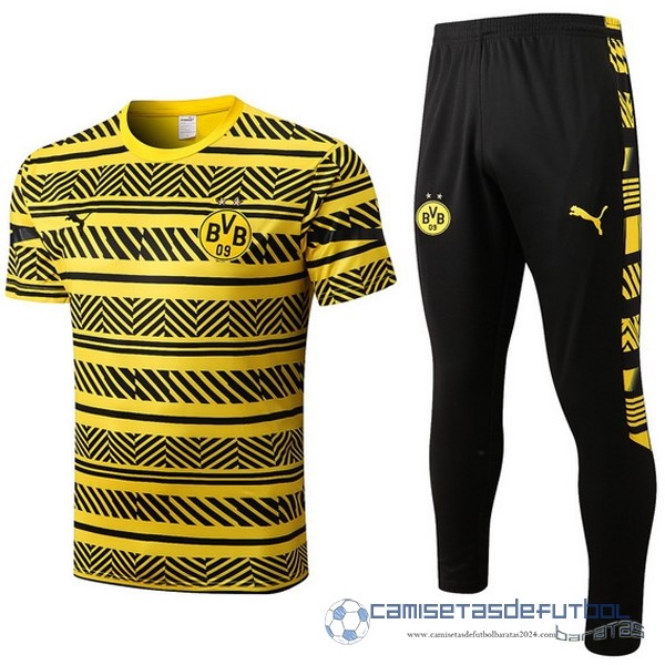 Entrenamiento Conjunto Completo Borussia Dortmund Equipación 2022 2023 Amarillo I Negro