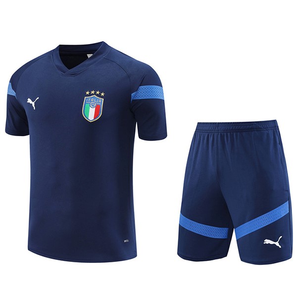 Entrenamiento Conjunto Completo Italia 2022 Azul Marino