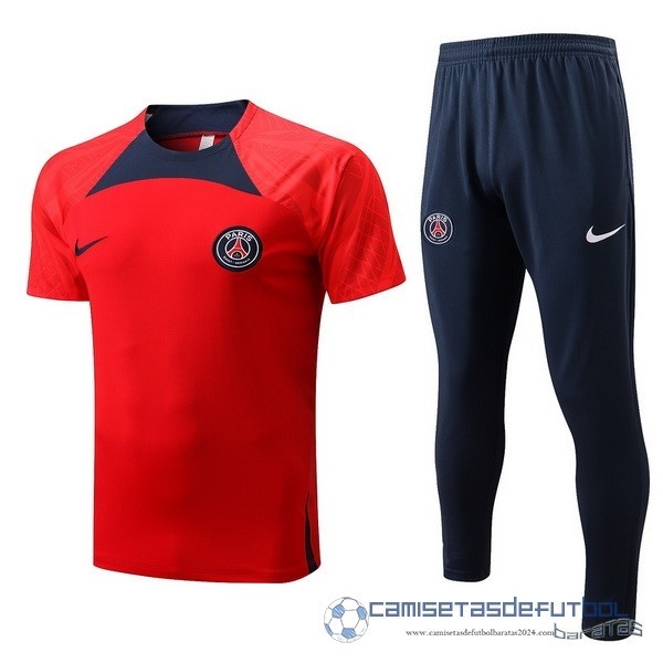 Entrenamiento Conjunto Completo Paris Saint Germain Equipación 2022 2023 Rojo Azul
