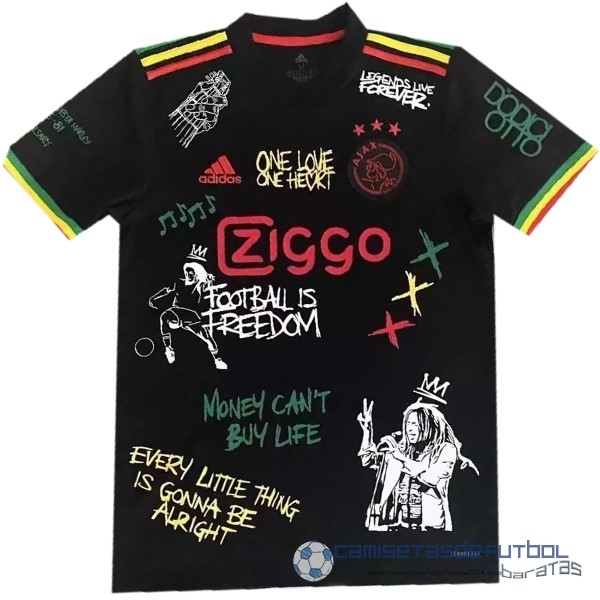 Especial Camiseta Ajax Equipación 2021 2022 Negro