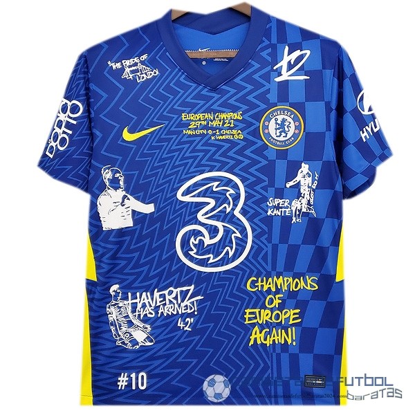 Especial Camiseta Chelsea Equipación 2021 2022 Azul