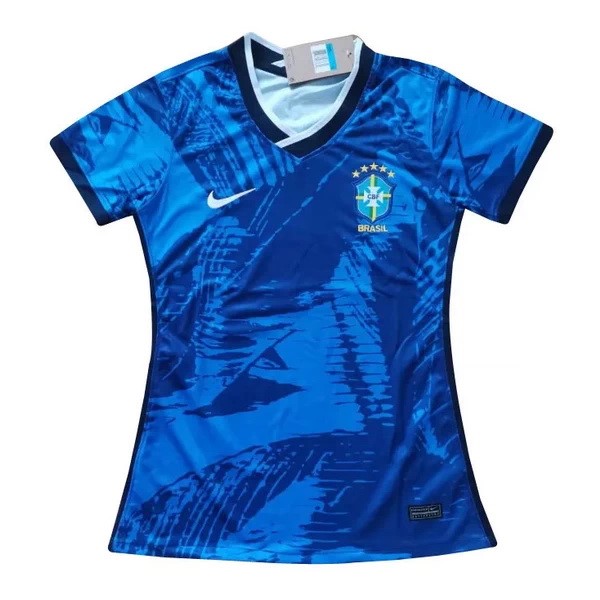 Especial Camiseta Mujer Brasil 2022 Azul