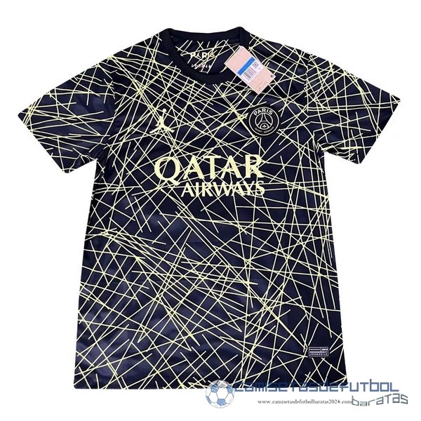 Especial Camiseta Paris Saint Germain Equipación 2022 2023 Negro Amarillo
