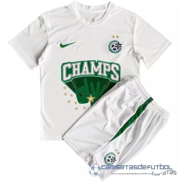 Especial Conjunto De Niños Maccabi Haifa Equipación 2022 2023 Blanco