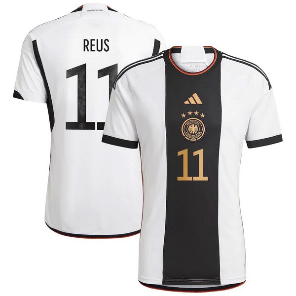 NO.11 Reus Casa Camiseta Alemania 2022 Blanco