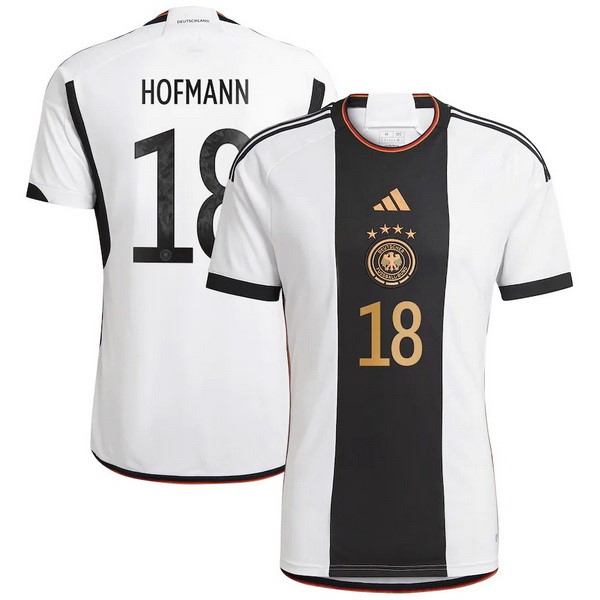 NO.18 Hofmann Casa Camiseta Alemania 2022 Blanco