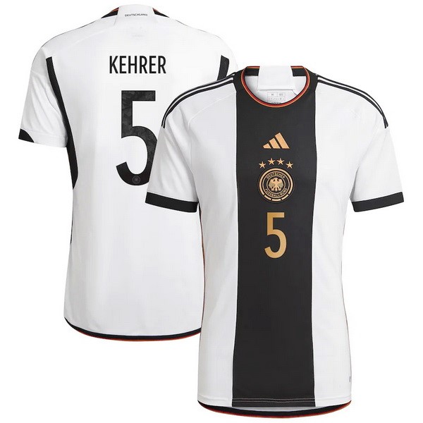 NO.5 Kehrer Casa Camiseta Alemania 2022 Blanco