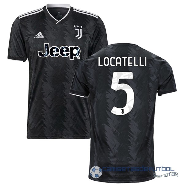 NO.5 Locatelli Segunda Camiseta Juventus Equipación 2022 2023 Negro