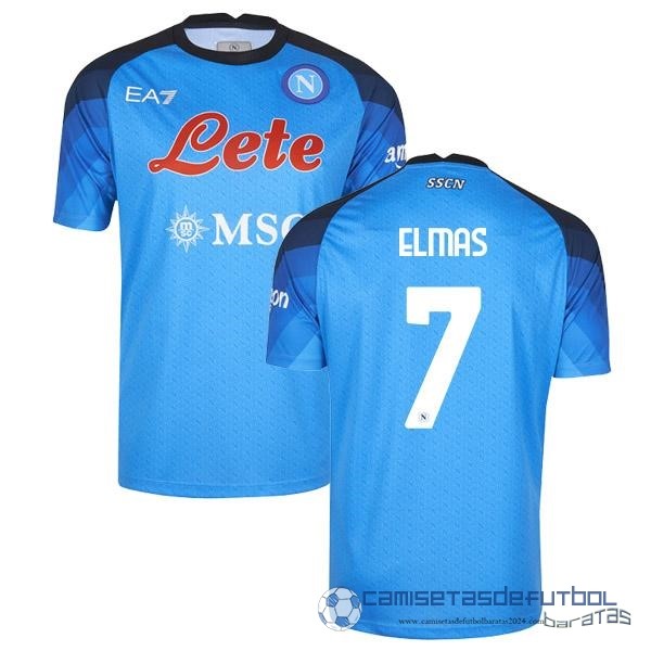 NO.7 Elmas Casa Camiseta Napoli Equipación 2022 2023 Azul